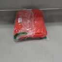 ZENPAC Red Gift Bags, Reusable Fabric Tote Bags Small with Handles, Red Christmas Bags for Holidays, Shopping, Retail, Grocery Use, Small Business, Bulk, 8x4x10, 12 Pack