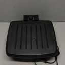 GEORGE FOREMAN Contact Submersible Grill, 5-Serving Grill - Adjustable Temperature Control, Black Plates, Wash the entire grill