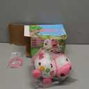 3-in-1 Musical Puppy Toys for 1 Year Old Girl Gift, Educational Baby Toy 6-12-18 Month, 1st Birthday Gift for 1 Year Old Girl Boy, First Bilingual Present for 7 8 9 10 Month Infant (Pink)