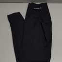 AUROLA Dream Collection Workout Leggings for Women High Waist Seamless Scrunch Athletic Running Gym Fitness Active Pants (Small, Dark Black)