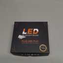 XG Glitter Lights Fit For Jeep Grand Cherokee 2014 2015 2016, 9005 High Beam H11 Low Beam H11 Fog Light Bulbs, High Power 6500K White Light, Pack of 6