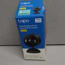 Tapo 1080p Indoor/Outdoor Security Camera - Free Person/Motion/Baby Cry Detection, Color Night Vision, IP65 Weatherproof, SD/Cloud Storage, Works w/Alexa & Google Home HybridCam, Black