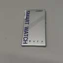 Smart Watch, Fitness Tracker with Heart Rate Monitor, Blood Oxygen, Sleep Tracking, 41mm Smartwatch Waterproof with Pedometer for Women Men Watch Compatible with Android iOS Phones (Black)