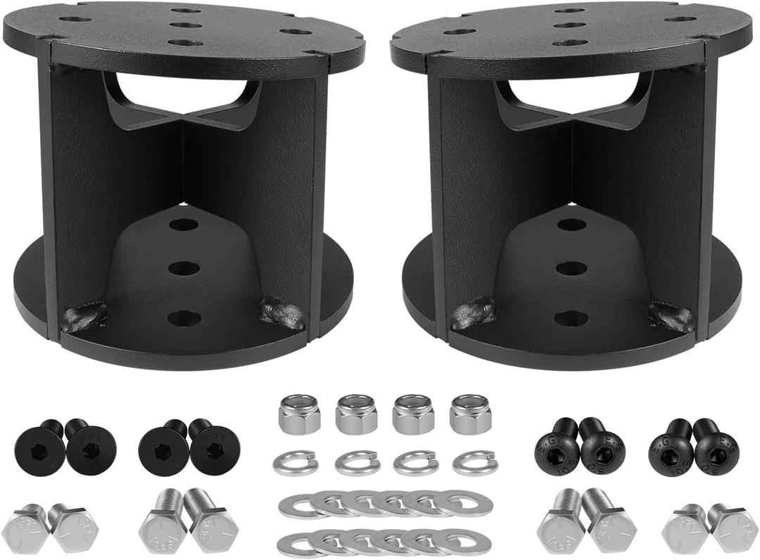 52445 Air Lift Spacers 4 Angled for Air Lift's Load Lifter 5000 series and Load Lifter 7500XL