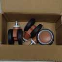 Luggage Wheels Replacement - Our Suitcase Replacement Wheels are Only Designed for TILYMOL Luggage, and aren't Compatible with Other Luggage Brands (Brown)