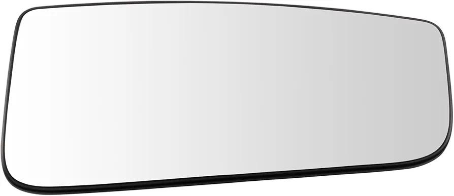 TRQ Right Lower Mirror Glass Compatible with 2015-2020 Ford F-150 2017-2022 F-250 F-350