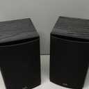 Polk Audio T15 Home Theater and Stereo Bookshelf Speakers  Deep Bass Response, Dolby and DTS Surround, Wall-Mountable, Pair, Black