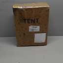 INFANS Kids Play Tent with Washable Mat Star Light Windows, Anti-Trip Large Playhouse Toys for Children Boys Girls, Indoor Outdoor Princess Tents Castle for Toddlers (Beige)