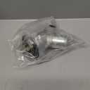 Car Thermostat Inner Engine Coolant Thermostat Housing Assembly No.96988257 for Chevy Cruze 1.8L 2011-2016 Aluminum Alloy Silver Tone Durable