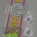 ATOLS On Air Neon Sign for Wall Decor, Battery or USB Powered On Air Led Light Sign, Recording Light Sign for Live Room, Game Room, Broadcasting Room, Music Studio, Bedroom,