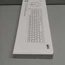 Wireless Keyboard Mouse, J JOYACCESS Sleek and Ergonomic 2.4G Wireless Keyboard and Mouse Set,Portable and Comfortable for Travel Compatible withComputer/Laptop/Windows/Mac-Black/Silver