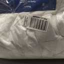 Bedsure Comforter Set Queen Size - GentleSoft 3 Pieces Double-Side Fleece Fluffy White Comforter Set, Cozy Striped Room Decor Aesthetic, Luxury Bedding Queen Size, 2 Pillowcases, 90x90 Inches (01 - Cream White)