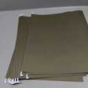 50pcs Green Hanging File Folders,Filing Cabinet, Letter Size with 1/5-Cut Adjustable Tab Durable, 50 pcs Per Box
