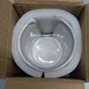Bathroom Cup Dispenser 3 Oz, Bathroom Cup Holder for Dixie Cups, Small Mouthwash Cup Dispenser for Bathroom, Cream White