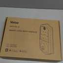 Veise VE017G-H Wi-Fi Smart Fingerprint Front Door Lock Set, Remote App Control, Keyless Entry Deadbolt with Handle, Backlit Keypad, IP55 Weatherproof, Auto Lock, Easy to Install, Matte Black