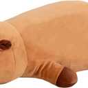 24 Inch Capybara Stuffed Animal Large Soft Plush Toy Pillow Cute Plushies Kapibala Big Doll Gift for Kids Boys Girls Birthday Valentines Christmas