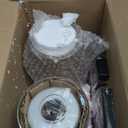 Kalium Wall Sconces Set of Two, Modern Vanity Lights with Double Clear Glass Shade Matte Black Indoor Farmhouse Wall Lights for Bathroom Living Room Bedroom Mirror Hallway Bulb E26 Base (2PCS)