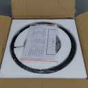 Crystal Ceiling Light Fixture, Modern Semi Flush Mount Ceiling Light,Crystal Chandelier for Kitchen Bedroom Bathroom Entryway Black (Bulb not Included)