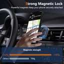 Compatible Samsung Galaxy S23 Ultra Case with 360Spin Versatile Magnetic Ring Kickstand [Compatible with Magsafe] Military Grade Shockproof Slim Heavy Duty Protection, Black