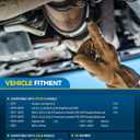 PHILTOP Front Catalytic Converter Automotive Replace for Toyota, Lexus