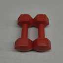 RBX 6LB Pair Hex Dumbbell 3LB EA Red