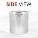 Concord Cookware Stainless Steel Stock Pot Kettle, 60-Quart