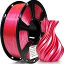 Geeetech PETG Filament 1.75mm Metallic Pink, Upgraded High-Strength 3D Printer Filament, Metallic Shimmer, Glossy Finish, 0.02mm Precision-1kg Spool (2.2 lbs) for Most FDM Printers