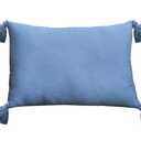 Parklane Woven Pillow, 14"x20", Blue