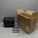 Large Rat Bait Stations 2 Pack, Effective Mouse Bait Station for Home Garden and Outdoors, This Rodent Bait Station Keeps Children and Pets Safe (Bait is not Included)