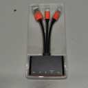 5-in-1 Memory Card Reader, USB OTG Adapter & SD Card Reader for i-Phone/i-Pad, USB C and USB A Devices with Micro SD & SD Card Slots, Supports SD/Micro SD/SDHC/SDXC/MMC(BlackRed)