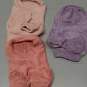 GYALAPERI Dog Sweater, 3 Pack Dog Sweaters for Small Dogs Girl Boy, Ultra Soft Warm Puppy Clothes Dog Coat for Winter (Rose+Lt Pink+Lt Purple, X-Small)