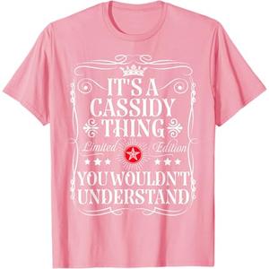 Cassie Name Its A Cassie Thing You Wouldn't Understand T-Shirt (Medium)