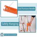 Bates - Caulking Gun, 10:1 Thrust Ratio, Silicone Gun, Dripless Caulk Gun, Silicone Caulk Gun, Hand Caulking Guns