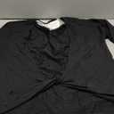 Mippo Womens Open Back Long Sleeve Workout Tops Athletic Gym Shirts with Thumb Hole (Medium, Black)