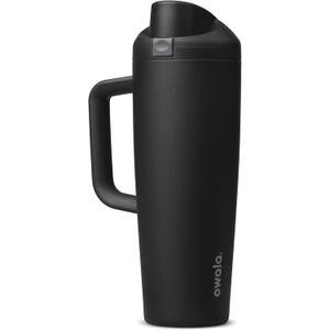 Owala FreeSip Tumbler Stainless Steel Water Bottle 30 oz Very, Very Dark
Triple-Layer Insulation | Leak-Proof Lid with Push-Button | Double Threaded Lid for Left and Right Handed Drinking