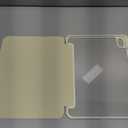 OKP Case for iPad 11th Generation 11-inch (A16) 2025, for 10.9'' iPad 10th Gen 2022, Slim Lightweight i Pad 11/10 th Gen Cover with Trifold Stand, Auto Wake/Sleep, Clear PC Back Shell, Yellow Flowers