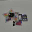 HQ Advance Products Boxable Paper Clips, 250-pc Box (12101), 2PC, Two - Hole Flip Top Pensil Sharpener, 25 PC Mini Gel Pen Set Assorted Colors-Spring