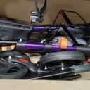 Walkers for Seniors, Rollator Walker with Seat, 350 lb Weight Capacity, 18" Big Seat, 8" All-Terrain Wheels, 6-Level Adjustable Height, Lightweight Aluminum Frame Rollator Walkers for Seniors (Purple)