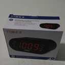 Timex T231G AM/FM Dual Alarm Clock Radio with 1.2-Inch Display and Line-in Jack (Gunmetal) (Black)
