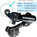 Bicycle Rear Derailleur Tourney RD-TY21/RD-TZ31 6/7 Speed Direct Mount/Hanger Mount for MTB Bike