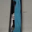 PHOEBE Curling Iron Brush Anti-Scald Bristles Instant Heat Up Dual Voltage Ceramic Tourmaline Ionic Hair Curling Wand for All Hair Types (1 Inch)