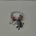 Wireless Bluetooth Headphones Over Ear 65H Playtime HiFi Stereo Headset with Microphone and 6EQ Modes Foldable Bluetooth V5.3 Headphones for Travel Smartphone Computer Laptop Rose Gold