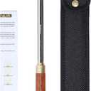 Baroque Fret Crowning Files Diamond, Guitar Fret Crown Dressing File, Fret Repairing Tools, Luthier Tools, Improved 3rd Generation, with 3 Sizes for Guitars, Ukuleles, Bass, Banjo, Mandolin