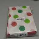 American Greetings Bulk Christmas Tissue Paper, 200 Sheets (Candy Cane Stripes, Polka Dots, Holiday Colors, 20" x 20") for All Occasions, Hanukkah, Gift Bags, Crafts, Paper Flowers, Pom Poms, and More