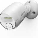 Rechargeable Battery Operated Motion Sensor Light,4000mAh Battery Powered Spotlight 600 Lumen Outdoor IP65 Waterproof for Porch,Yard,Wall,Garden (White-1pcs)