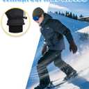 RIGWARL Waterproof Gloves for Cold Weather with 3M Thinsulate, Extreme Cold Winter Snow Glove 7 Layer Thermal Men Women/Youth (Black)