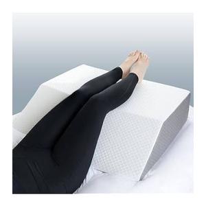 CRAURU Massage Table Bolster Pillow for Leg Support,Durable 30D Foam with Easy-Clean PUCover,Trapezoidal Elevating Leg Wedge for Physical Therapy 20.4 x 18.5 x 9 Inch(Black)