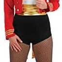 fun shack Womens Circus Ringmaster Costume, Lion Tamer Outfit for Women, Ringmaster Dress for Themed Parties, Medium
