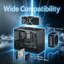 Micro-ATX Mini Tower PC Case,with with Carrying Handle, Mini Size, High-Performance Hardware Compatible, Support 240AIO,Without Fans