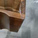 6 Bottle Wine Racks Countertop,Acacia Wood Wine Holder,Small Wine Rack for Inside Cabinet,Tabletop Wine Liquor Bottle Holder for Home Kitchen Bar